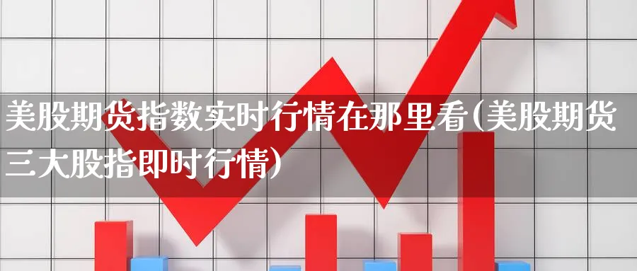 美股期货指数实时行情在那里看(美股期货三大股指即时行情) (https://www.ynbygsw.com/) 德指期货 第1张