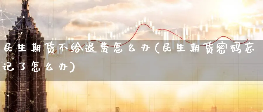 民生期货不给退费怎么办(民生期货密码忘记了怎么办) (https://www.ynbygsw.com/) 国际期货 第1张