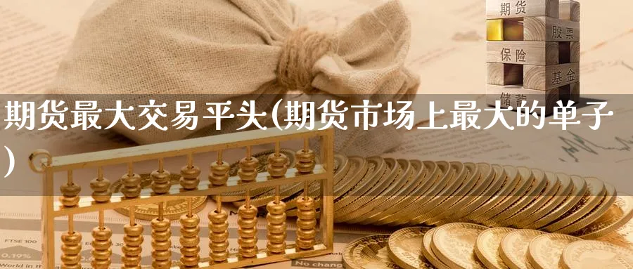 期货最大交易平头(期货市场上最大的单子) (https://www.ynbygsw.com/) 理财百科 第1张