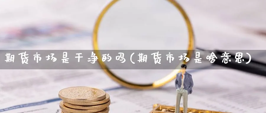 期货市场是干净的吗(期货市场是啥意思) (https://www.ynbygsw.com/) 基金投资 第1张