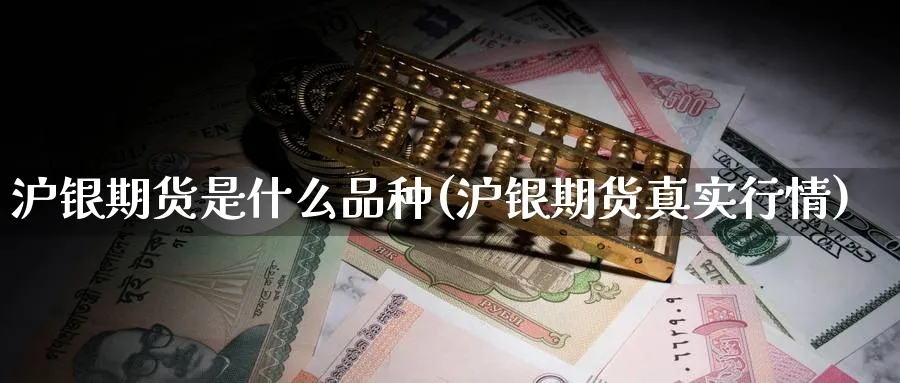 沪银期货是什么品种(沪银期货真实行情) 期货开户 第1张-财经圈 沪银期货是什么品种(沪银期货真实行情) (https://www.ynbygsw.com/) 期货开户 第1张