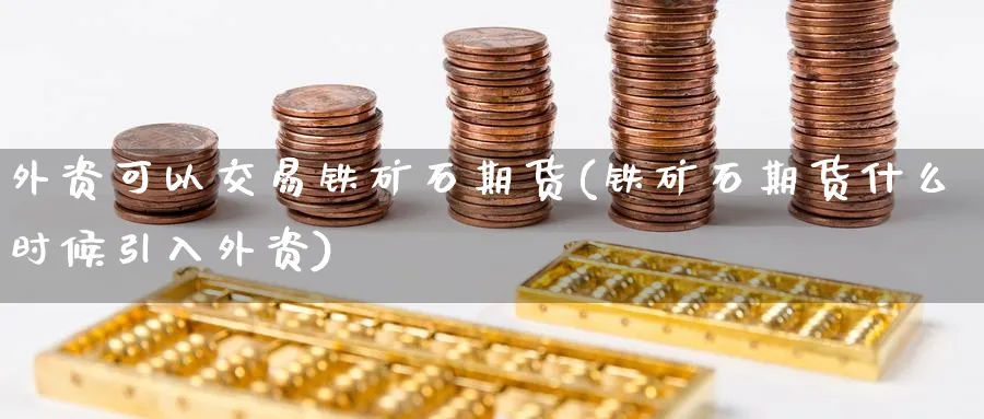 外资可以交易铁矿石期货(铁矿石期货什么时候引入外资) (https://www.ynbygsw.com/) 期货手续费 第1张