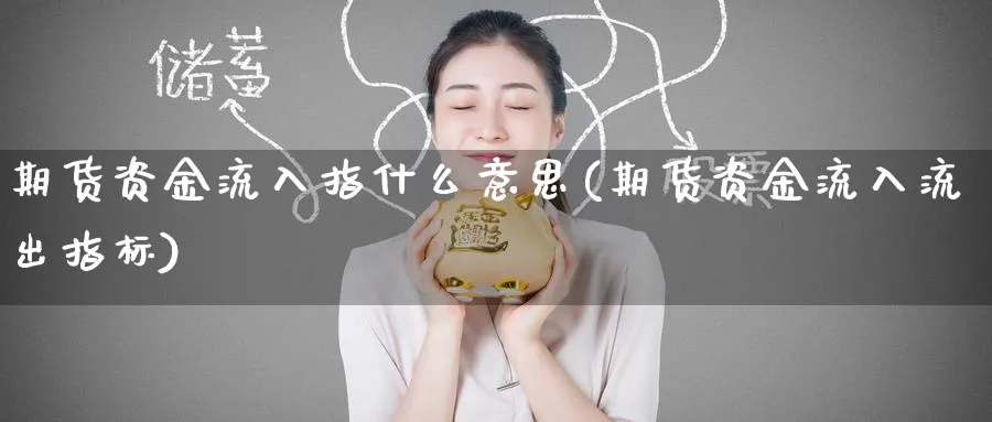 期货资金流入指什么意思(期货资金流入流出指标) (https://www.ynbygsw.com/) 期货软件 第1张