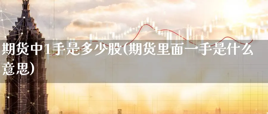 期货中1手是多少股(期货里面一手是什么意思) (https://www.ynbygsw.com/) 恒指期货 第1张