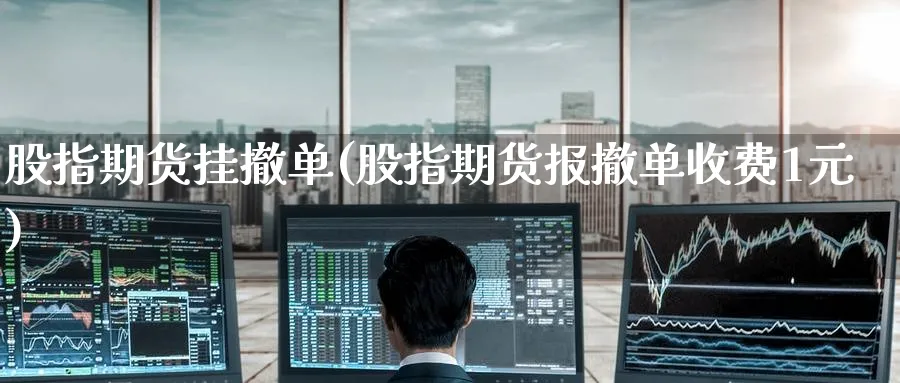 股指期货挂撤单(股指期货报撤单收费1元) (https://www.ynbygsw.com/) 恒指期货 第1张